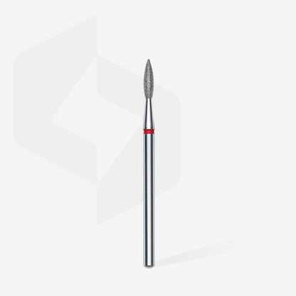 Diamant Flamme Staleks EXPERT rot 10 Stk. 8mm spitz