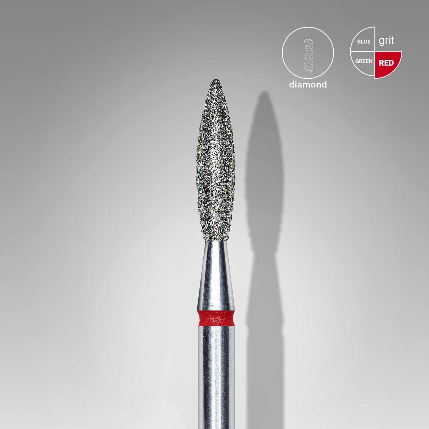 Diamant Flamme Staleks EXPERT rot 10mm 10 Stk.