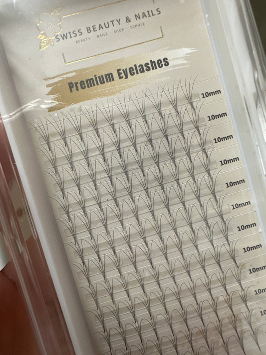 Fertigfächer Volumenfächer Wimpern 4D 10mm 0.05 C SBN