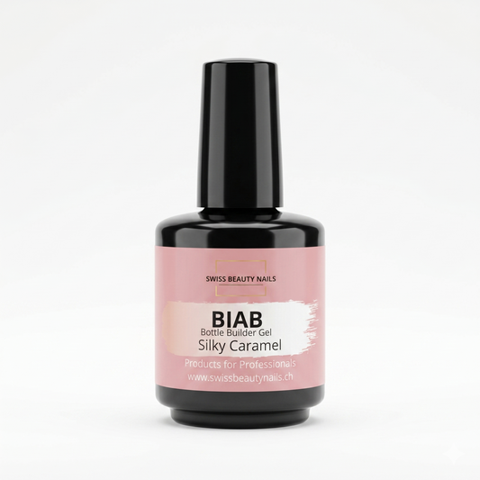 BIAB Bottle Builder Gel 15ml Silky Caramel