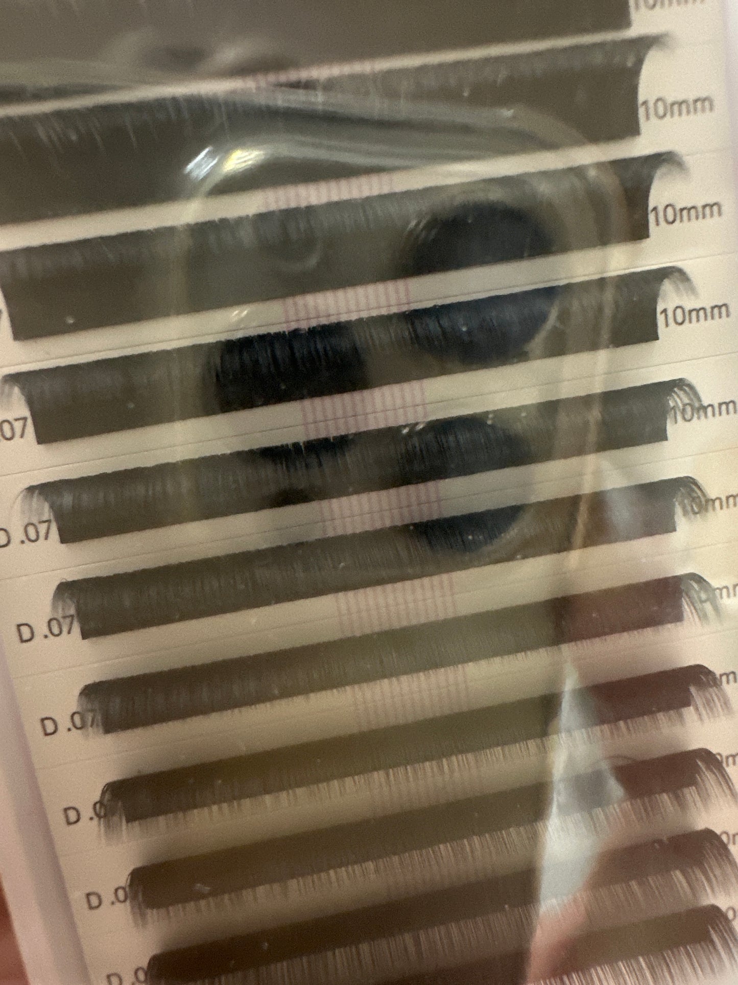 Wimpern Easy Fan D 0.07 10mm