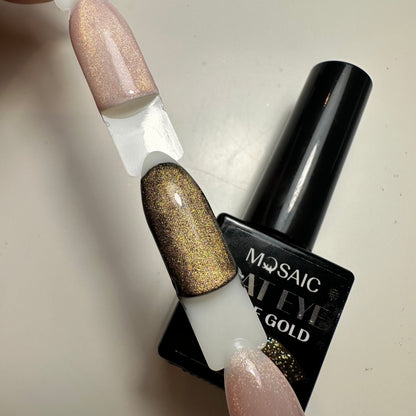 Cat Eye Gel Polish (Rose gold) | 10 ml