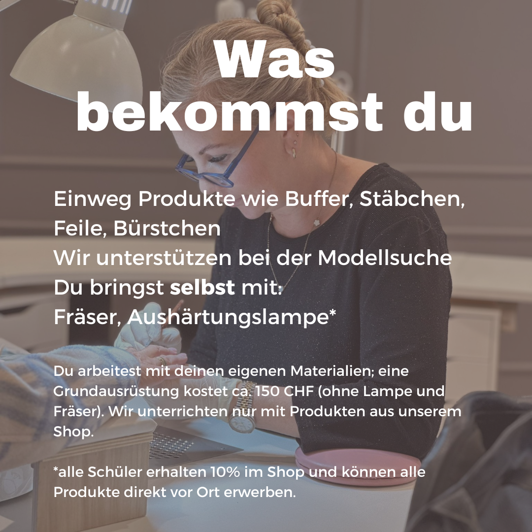 3 Tages Kurs Basis Gelnägel Nagelmodellage