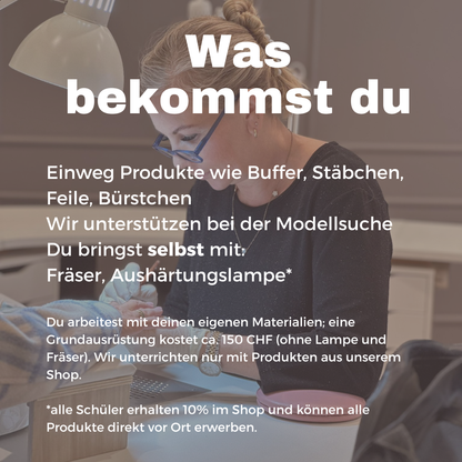 2 Tages Kurs Manicure & BIAB Gelnägel Nagelkosmetik