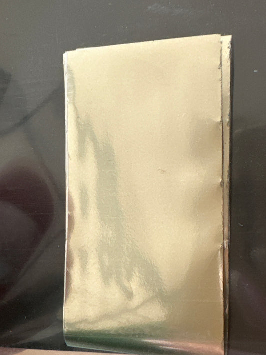 Transfer Folie White Gold