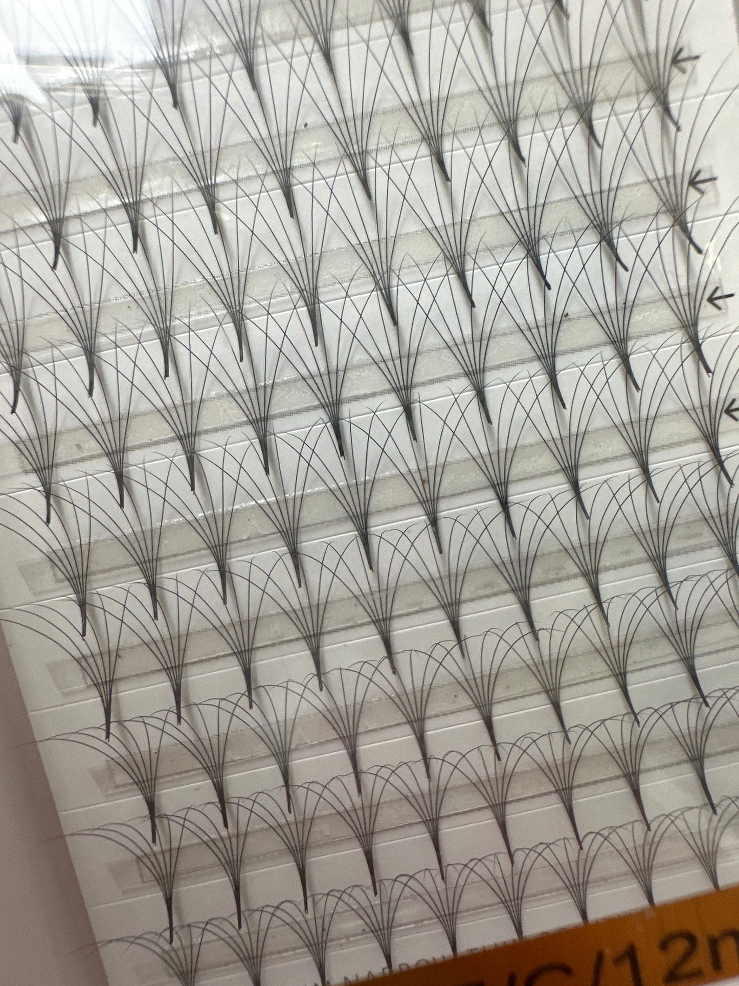 Fertigfächer Volumenfächer Wimpern C 0.05 12mm 6D