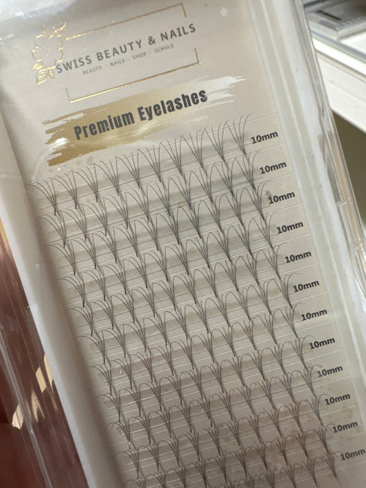 Fertigfächer Volumenfächer Wimpern 4D 10mm 0.05 D SBN