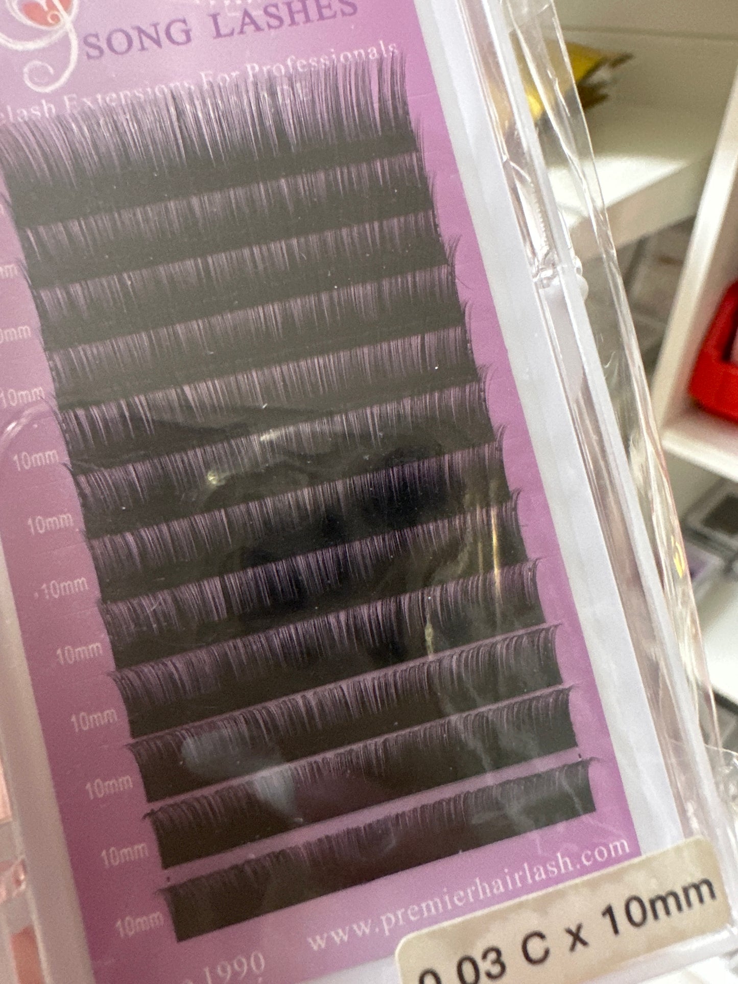 Wimpern 0.03 10mm C Curl