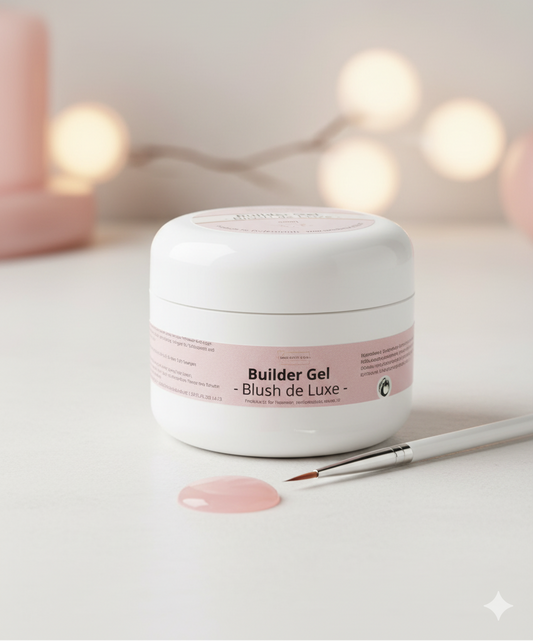 Blush de Luxe Aufbau Builder Gel | 50ml Profi-Nagelgel für Nailstudios