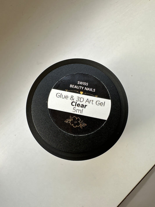 Glue & 3D Art Gel clear | 5ml