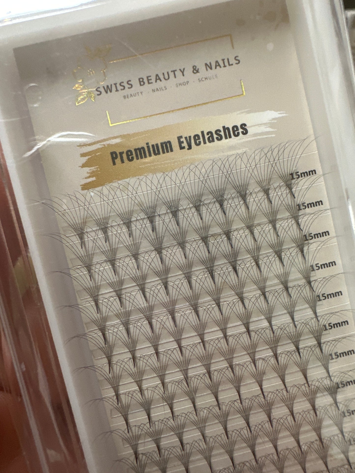 Fertigfächer Volumenfächer Wimpern 8D 15mm 0.05 D SBN