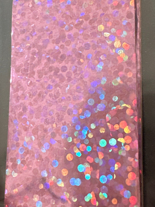 Transfer Folie Pink Glitter