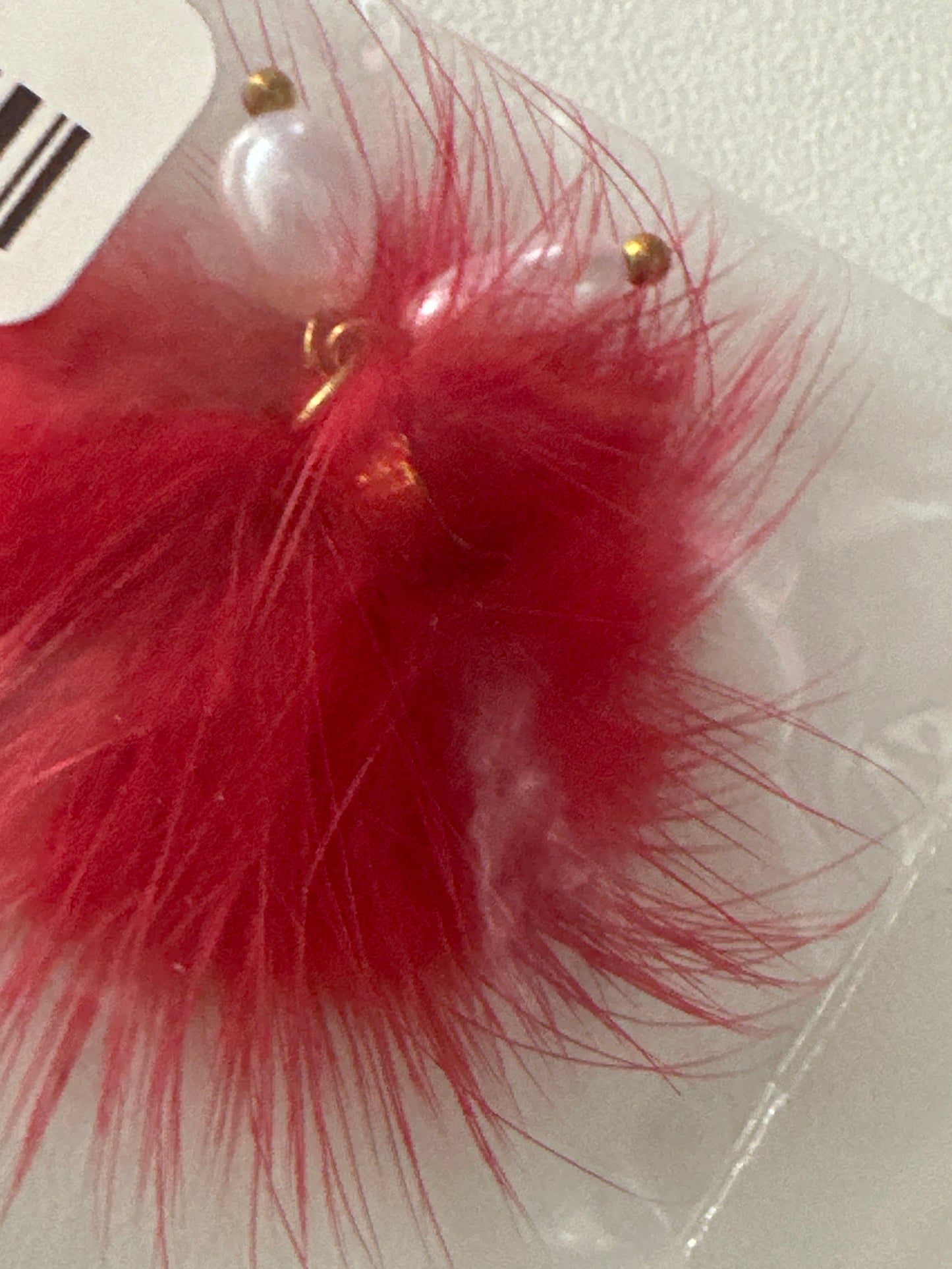 Nailart Puschel mit Magnet Rot