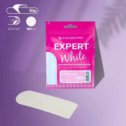 Fussfeile Ersatzblätter 30 Stk. Expert White