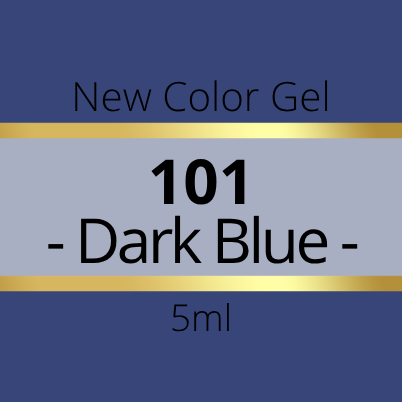 Gel Farbe 5ml | Dark Blue Nr. 101