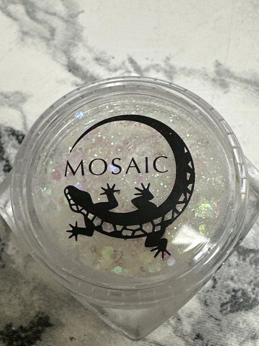 White Holo Mix Glitter