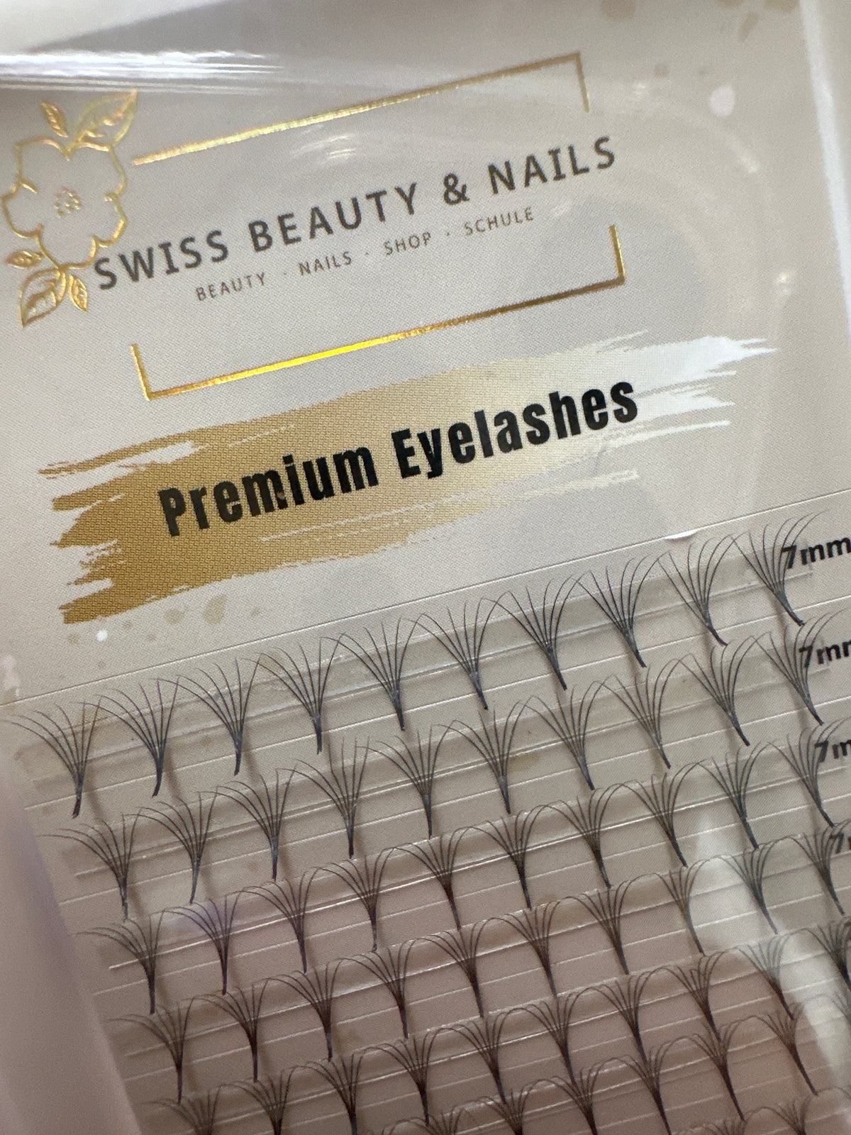 Fertigfächer Volumenfächer Wimpern 6D 7mm 0.05 C SBN