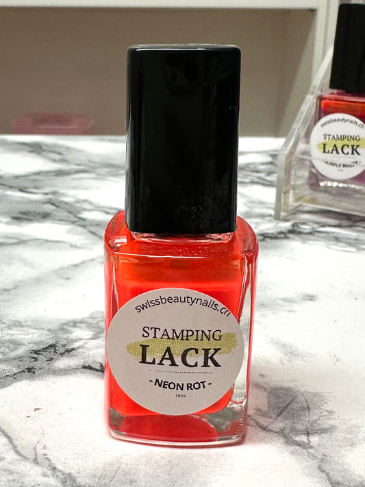 Stamping Lack Neon Orange 12ml