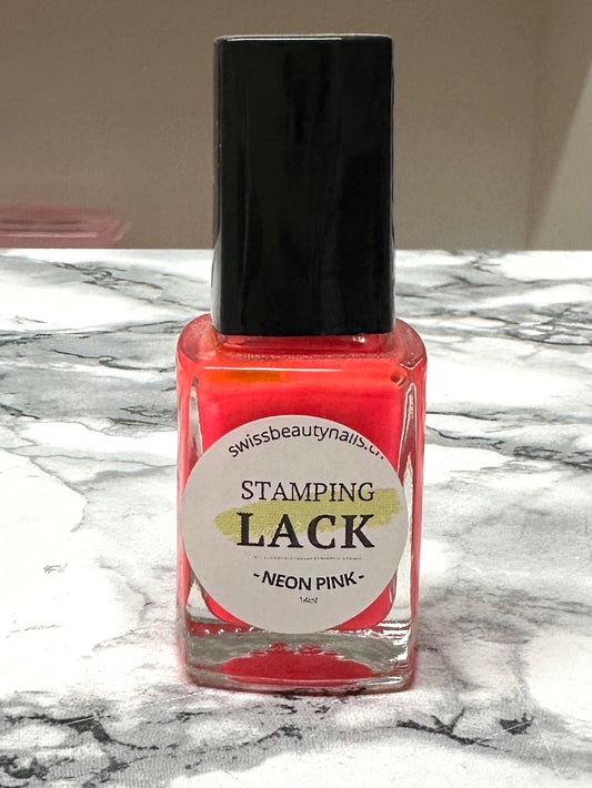 Stamping Lack Neon Pink 12ml