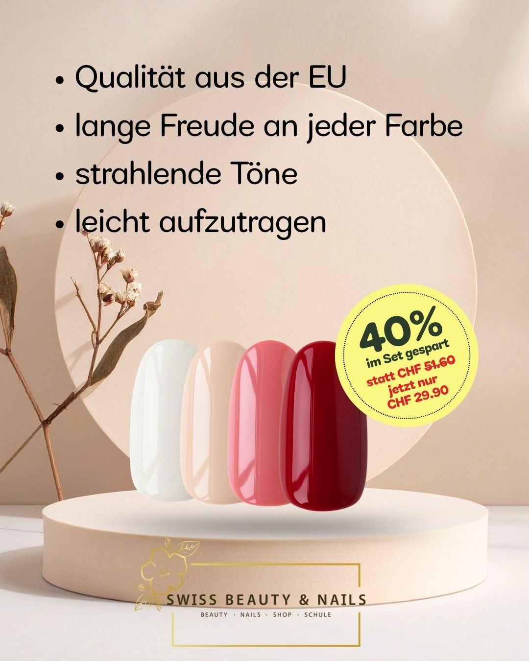 Gellack Spring Set mit mehr als 40% Rabatt