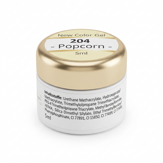 Gel Farbe 5ml | Popcorn Nr. 204