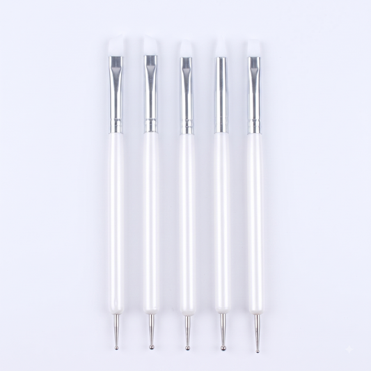 Silikon Pinsel & Dotting Spot Tool Set 5 Stk.