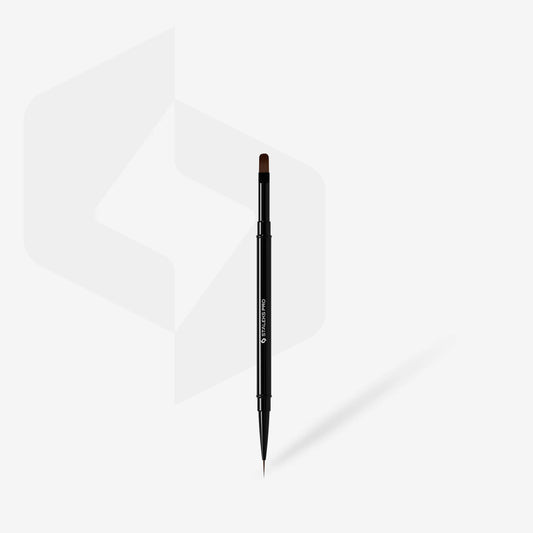STALEKS EXPERT Zweiseitiger Pinsel, Liner 10 mm/für Gel 11 mm