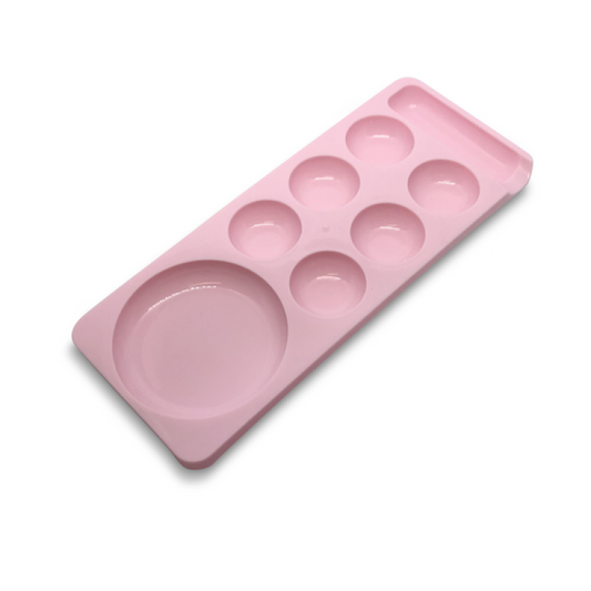 Farb Misch Palette rosa