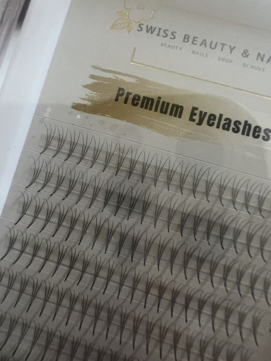 Fertigfächer Volumenfächer Wimpern 4D 11mm 0.05 C SBN