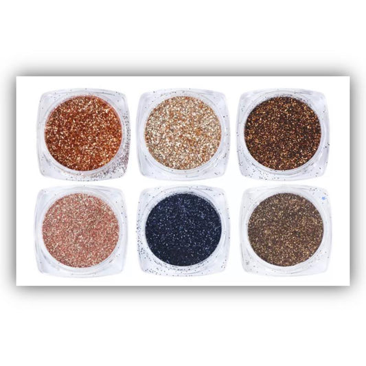 Glitter Mix Set Winter 6 Stk.