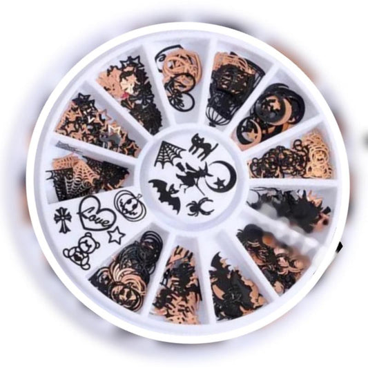 Halloween Rondell Einleger Metall