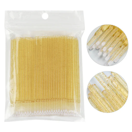 Micro Brush Primer Pinsel 100 Stk. gold