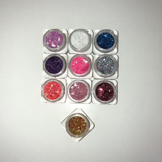 Mix Glitter Set 10 Stk.