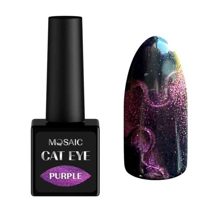 Cat Eye Gel Polish (Purple) 10 ml