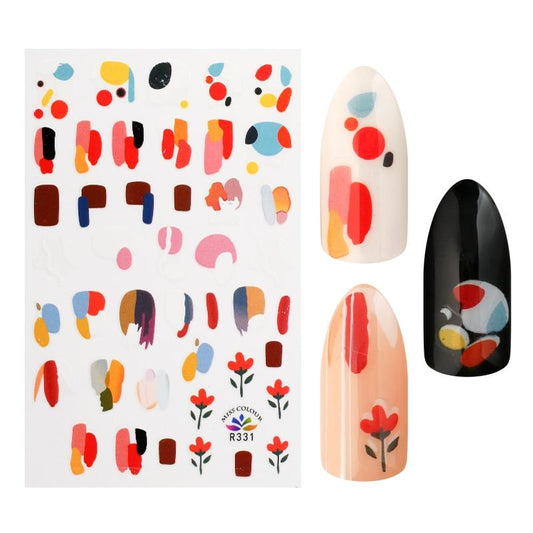 Nailart Sticker | Bunt R331