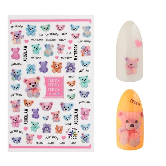 Nailart Sticker | Teddy Bear R023