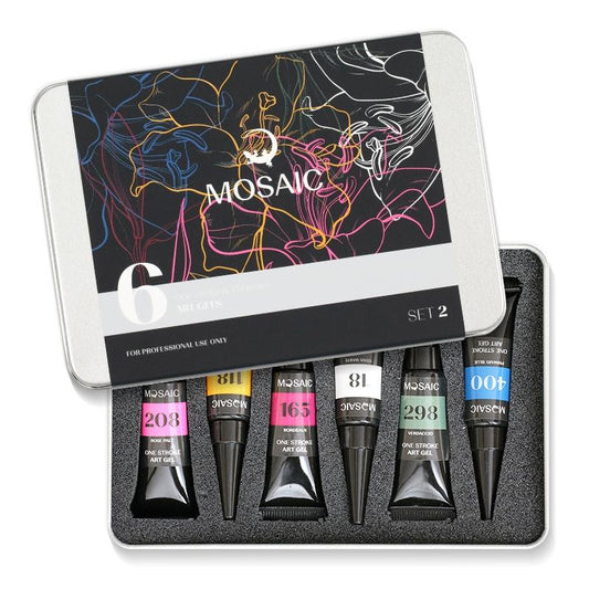 One Stroke Gel Kit 1 | 6 Farben