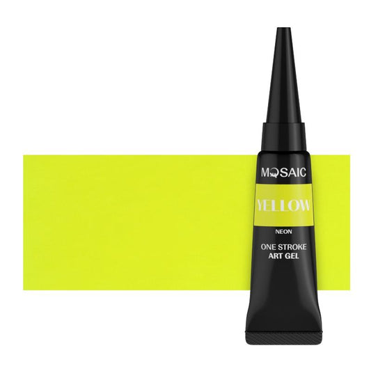One Stroke Gel Yellow Neon 5ml (Deko)