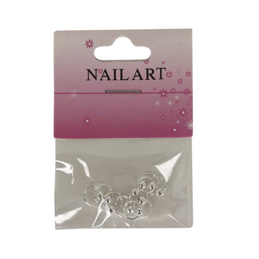 Piercing silber mit Kugel 10Stk.