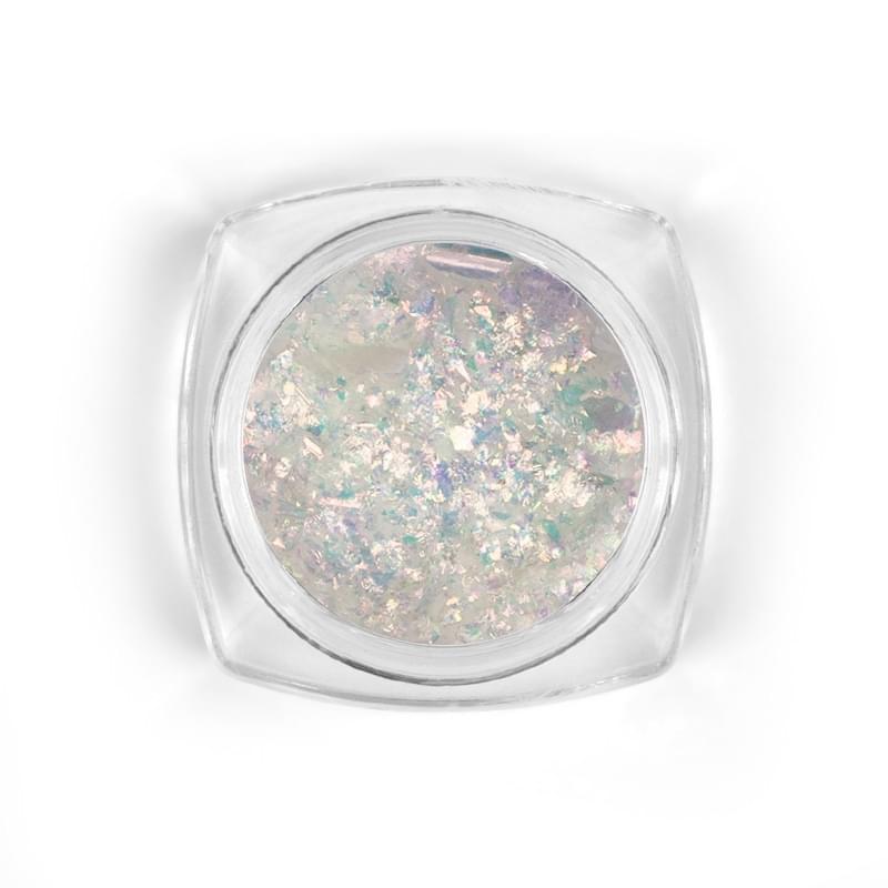 Pigment Flakes Nr. 5 weiss-rosegold