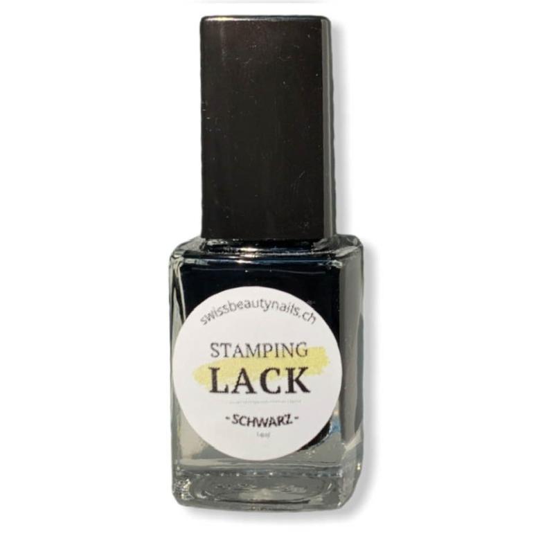 Stamping Lack schwarz 12ml