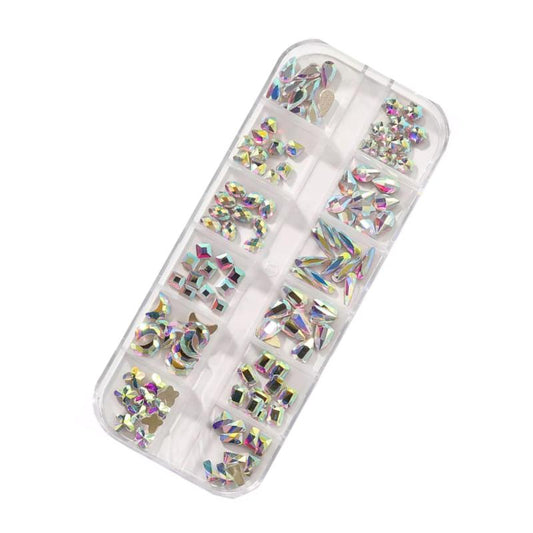 Strass Set grosse Steine inkl. Stift und Pinzette