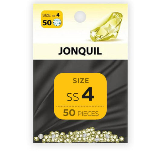 Strass Steine Jonquil SS4 50 Stk.