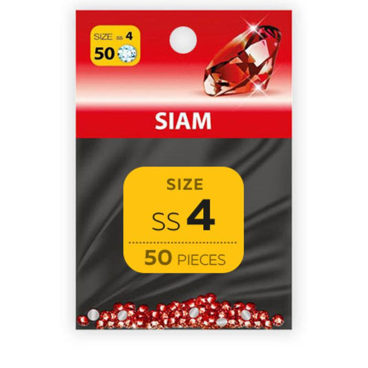 Strass Steine Siam SS4 50 Stk.