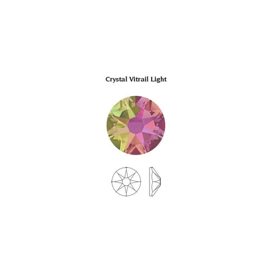 Swarovski Crystal SS16 Xirius rose