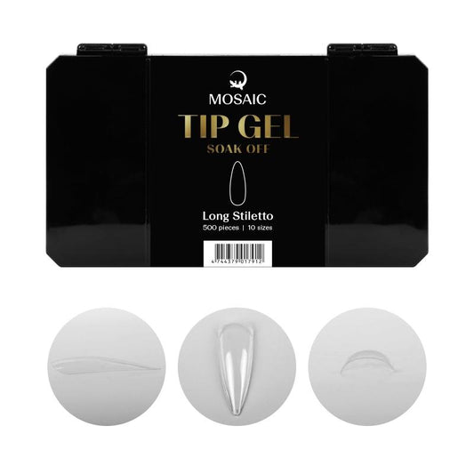 Fullcover Nailtips 500 Stk. Long Stiletto