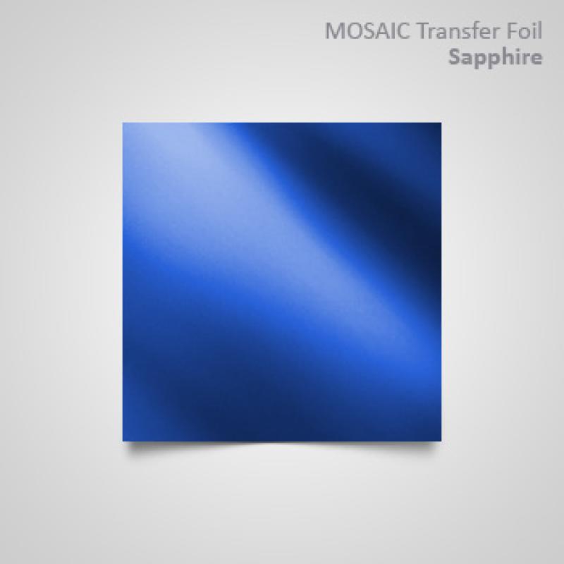 Transfer Folie Sapphire dunkelblau