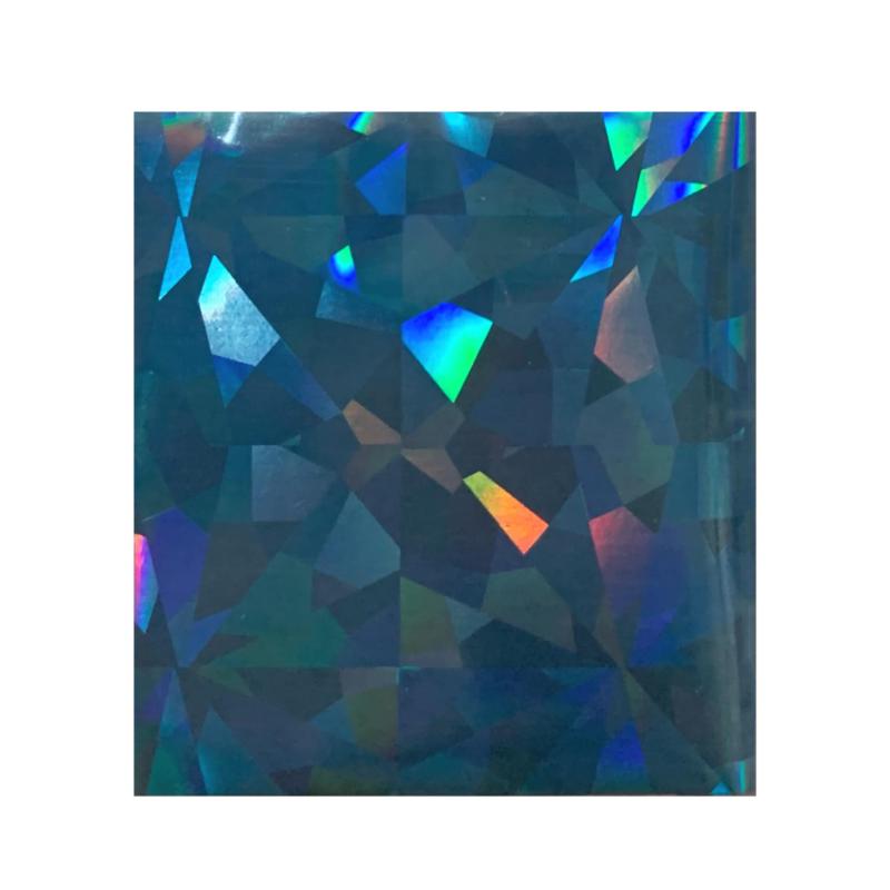 Transfer Folie Sky Blue Crackle