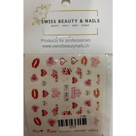 Wasser Slider Herzen 2 | Nr. BN-748