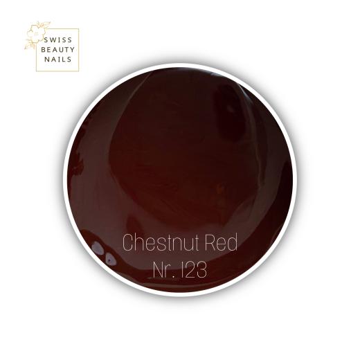 New Color Gel 123 Chestnut Red 5ml